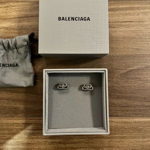 Authentic Balenciaga Earrings Studs